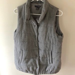 Maternity gray vest